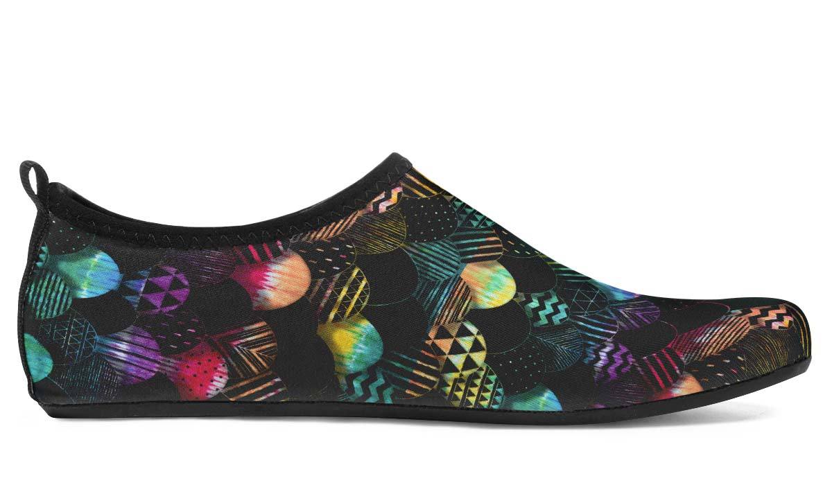 Colorful Dye Mosaic Art