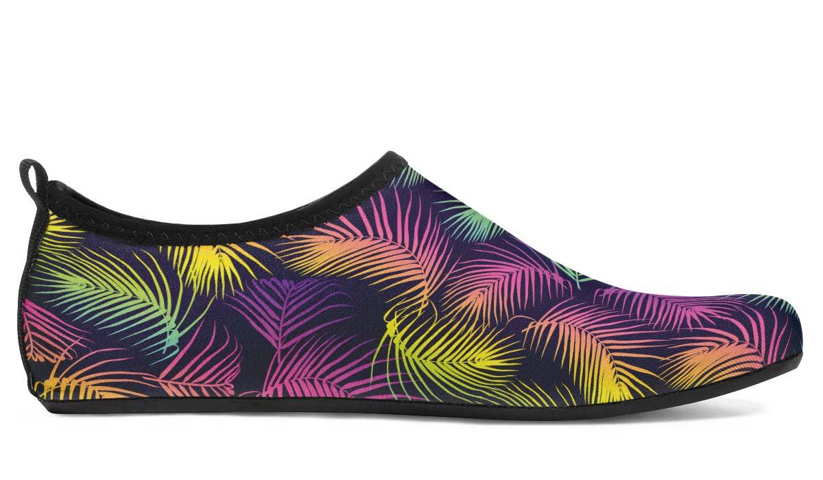 Colorful Palm Leaves