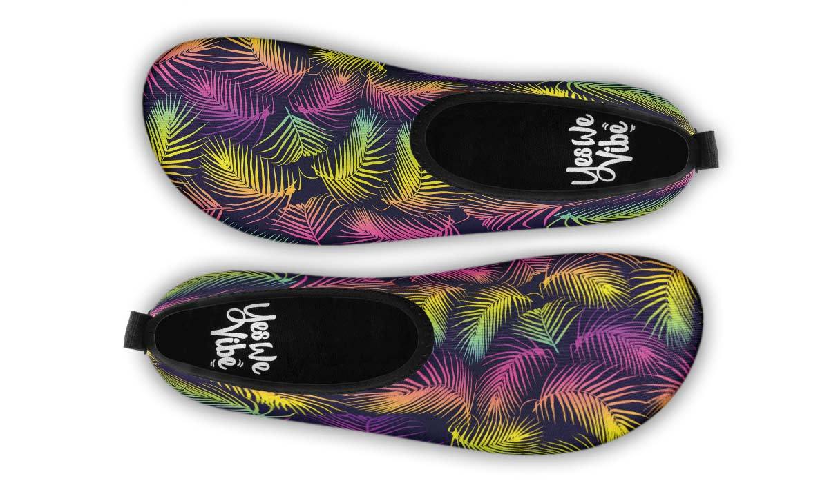 Colorful Palm Leaves