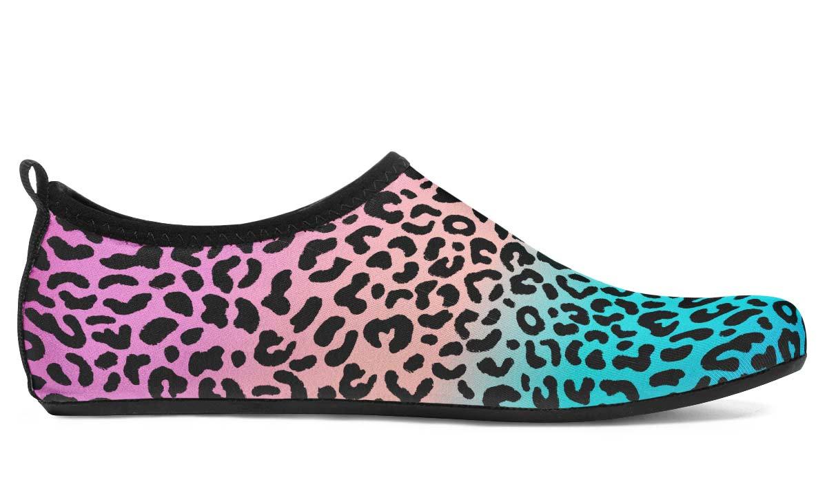 Gradient Leopard Pattern