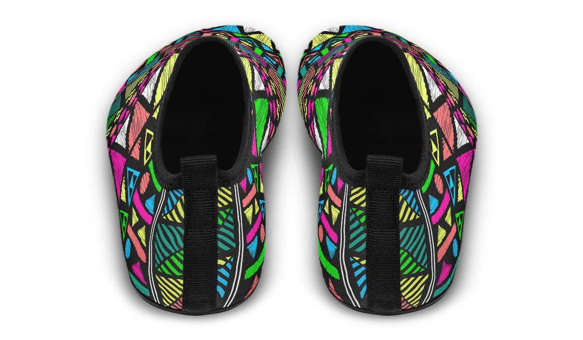 Neon Geo Print