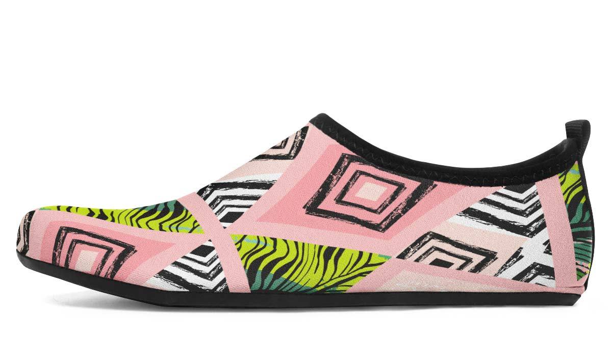 Tropical Zebra Motif