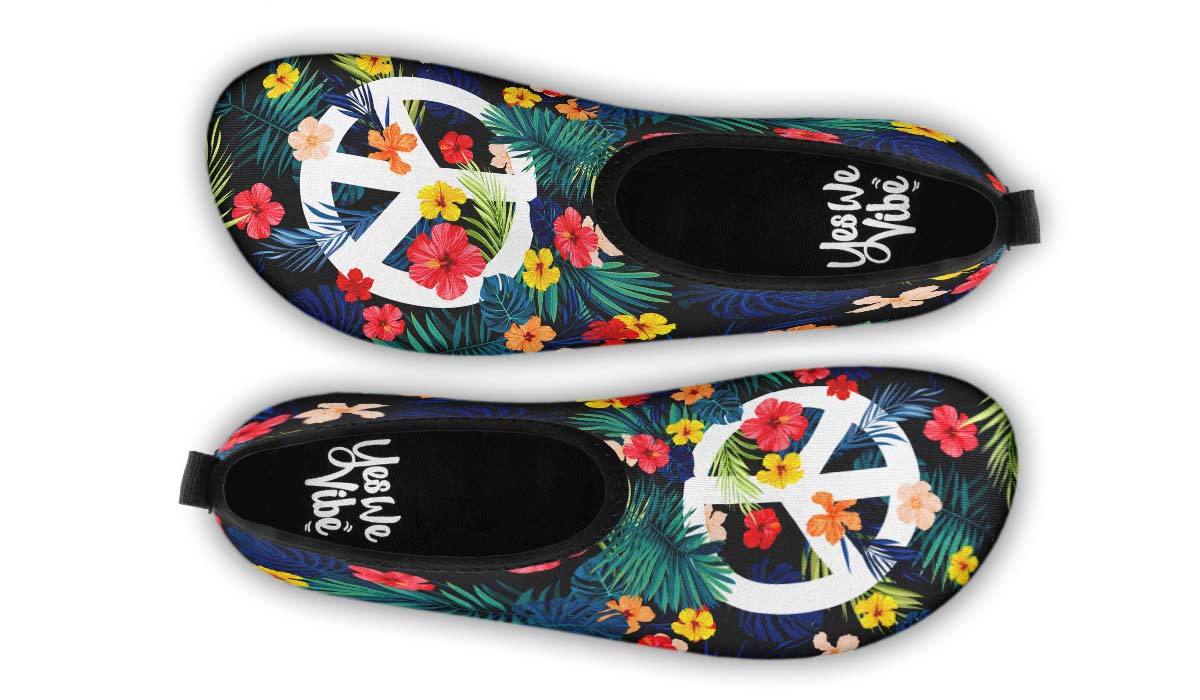 Peace Flower Tropical Colored