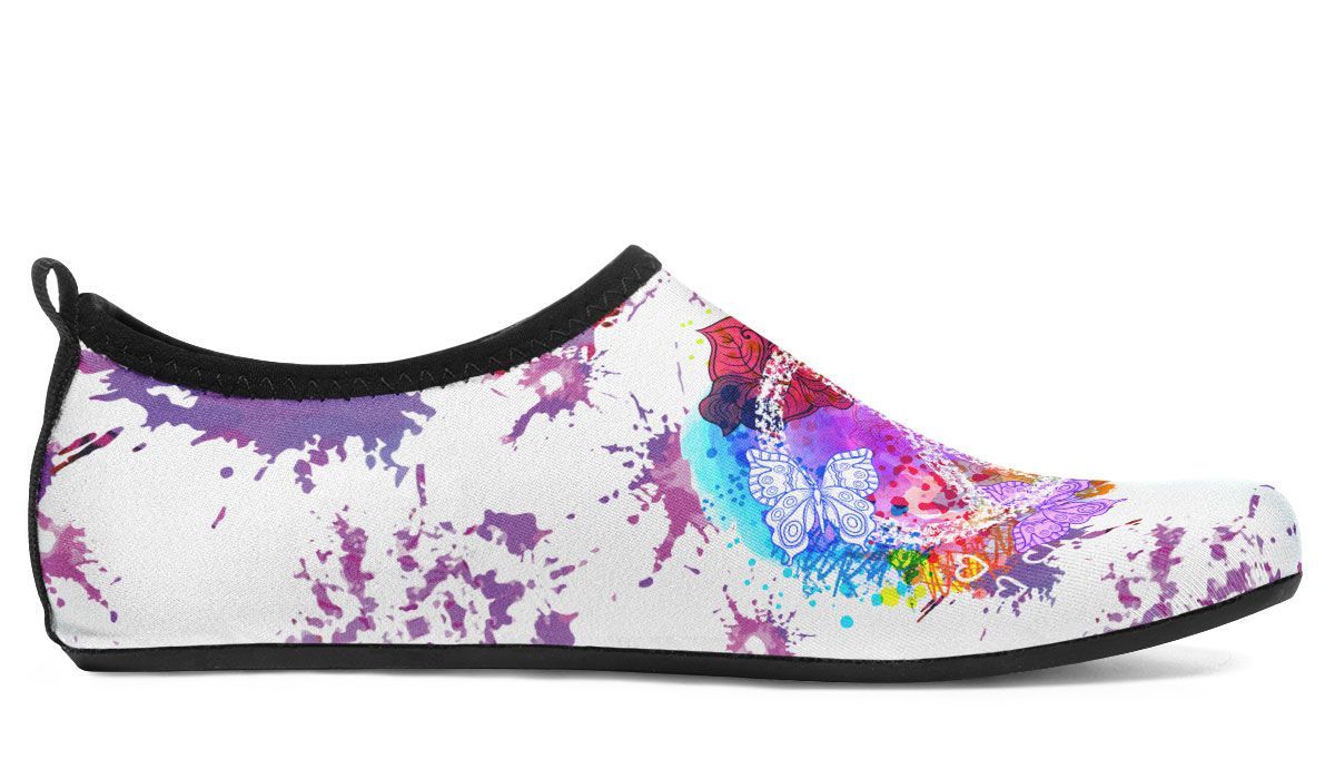 Colorful Peace And Butterflies