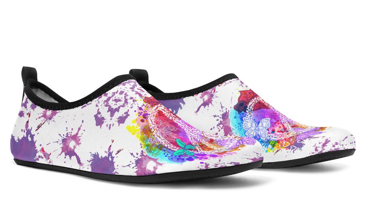 Colorful Peace And Butterflies