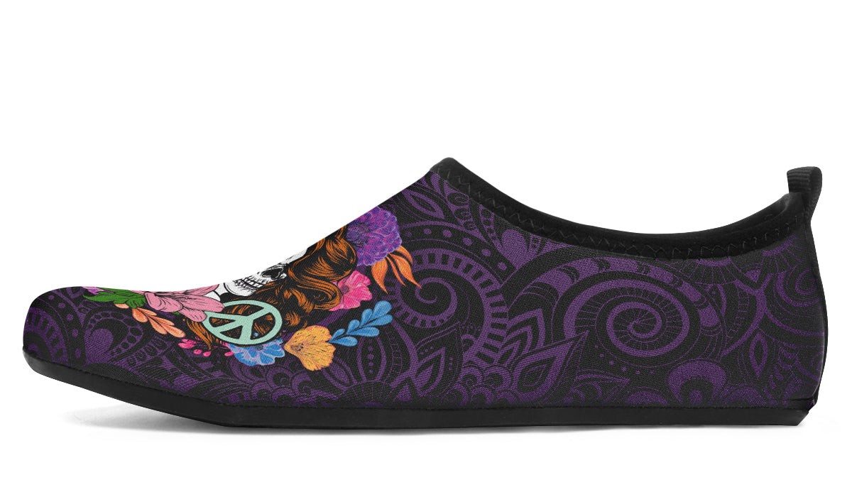 Gypsy Skull Peace Violet