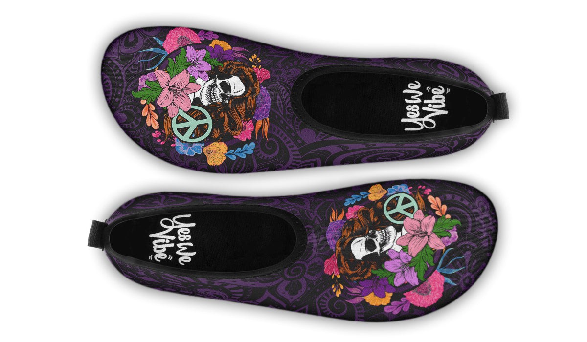 Gypsy Skull Peace Violet