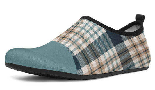 Plaid Color Brown Teal