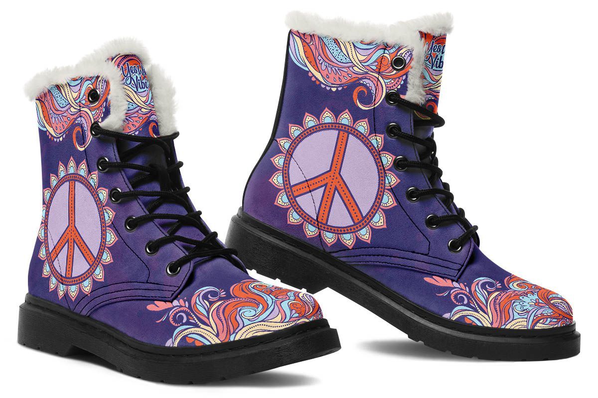 Peace Tribal Purple