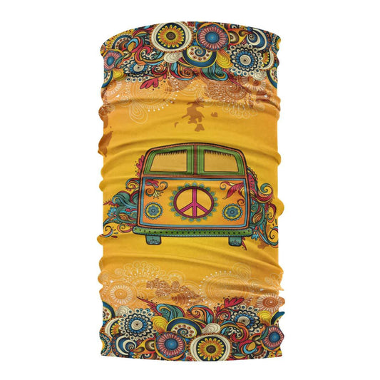 Colorful Hippie Van