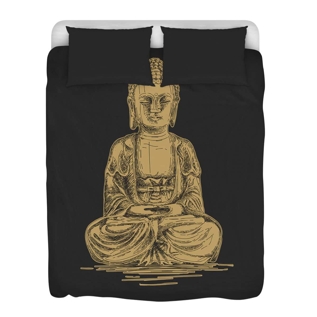 Gold Buddha & Mandala