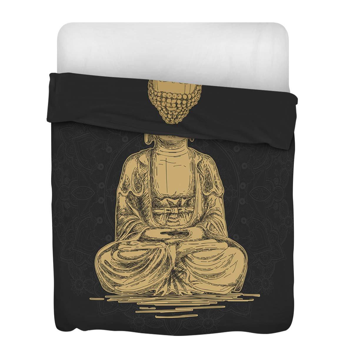 Gold Buddha & Mandala