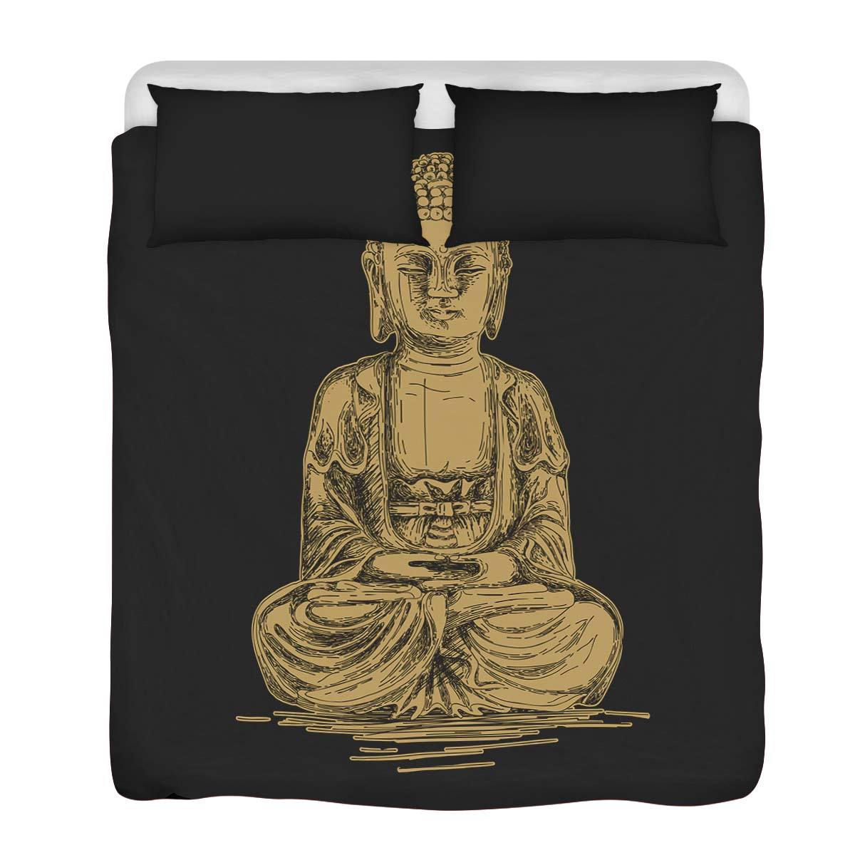 Gold Buddha & Mandala