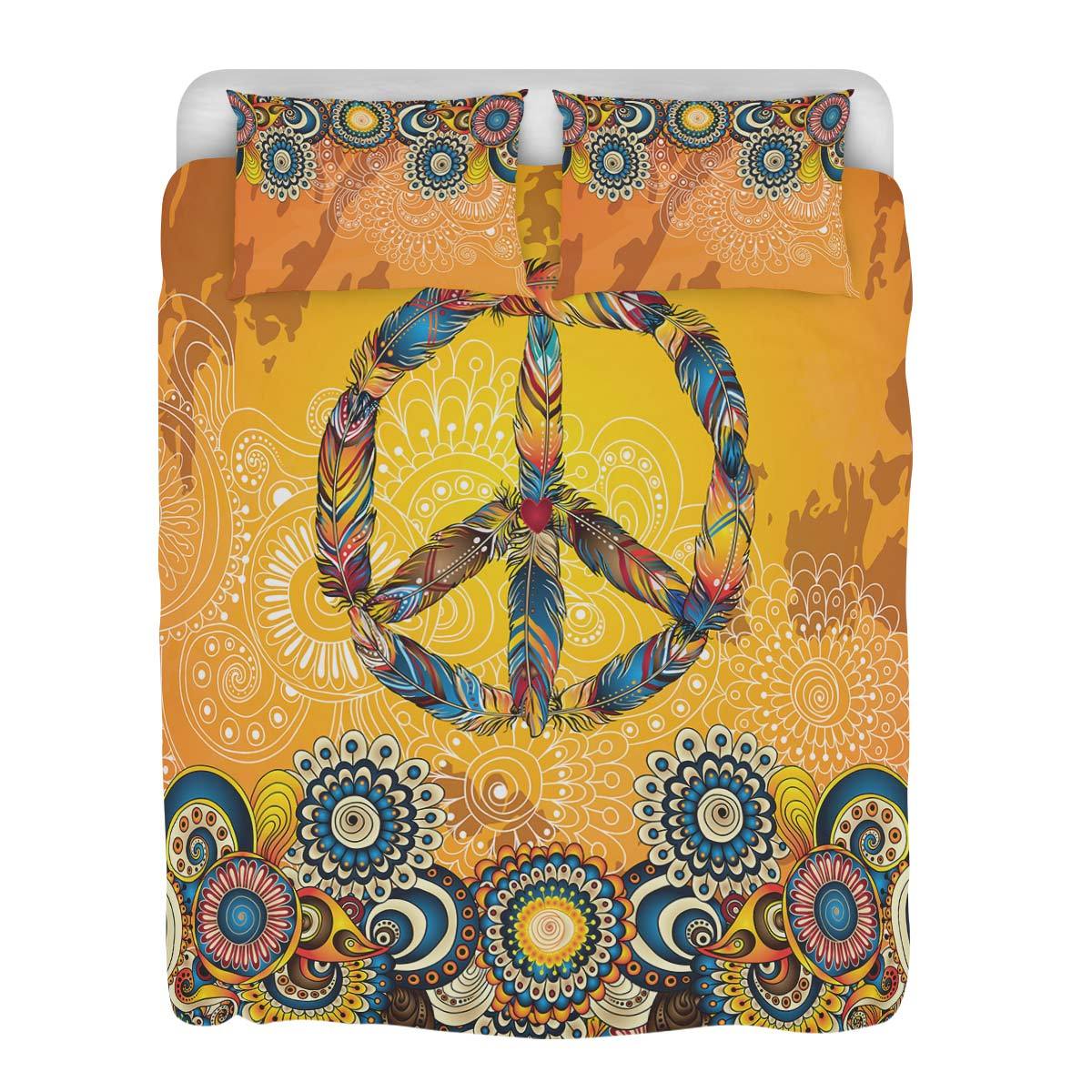 Peace Mandala Orange