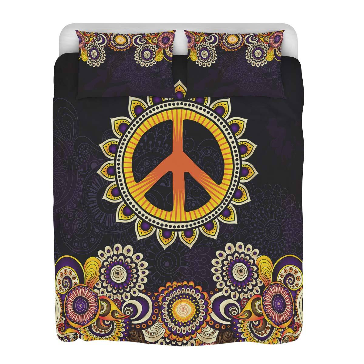 Peace Mandala Purple