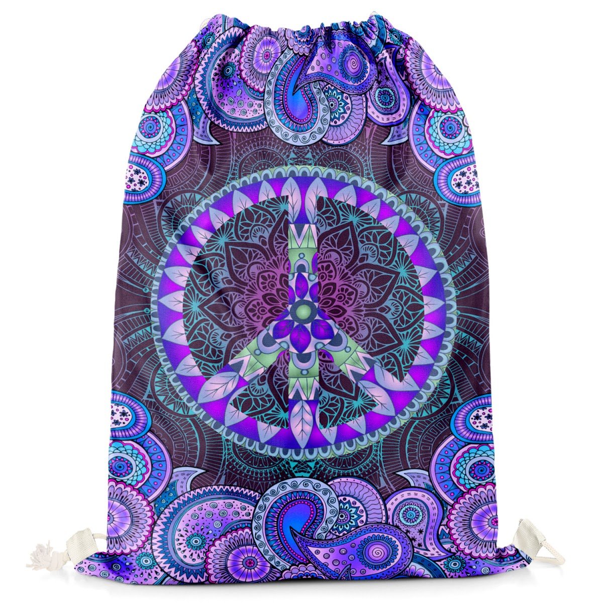 Purple Peace And Mandala