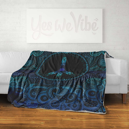 Blue Peace And Mandala