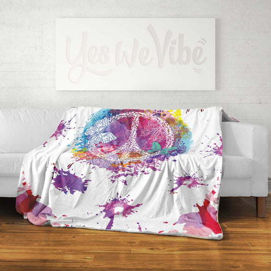 Colorful Peaceand Butterflies