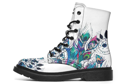 Watercolor Peacock Feather