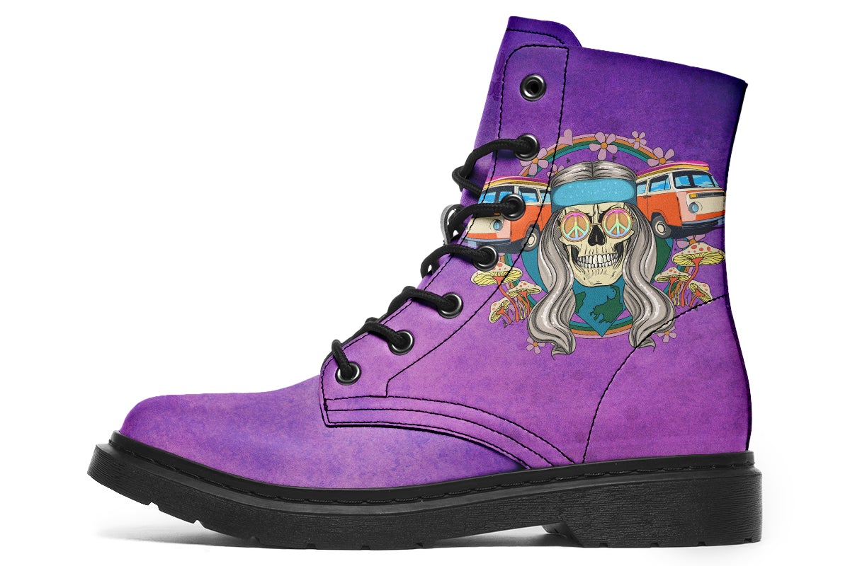 Hippie Skull Purple