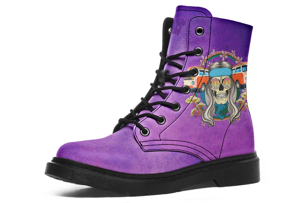 Hippie Skull Purple