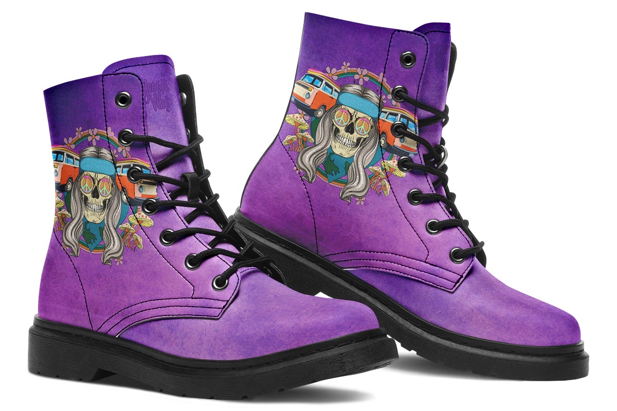 Hippie Skull Purple