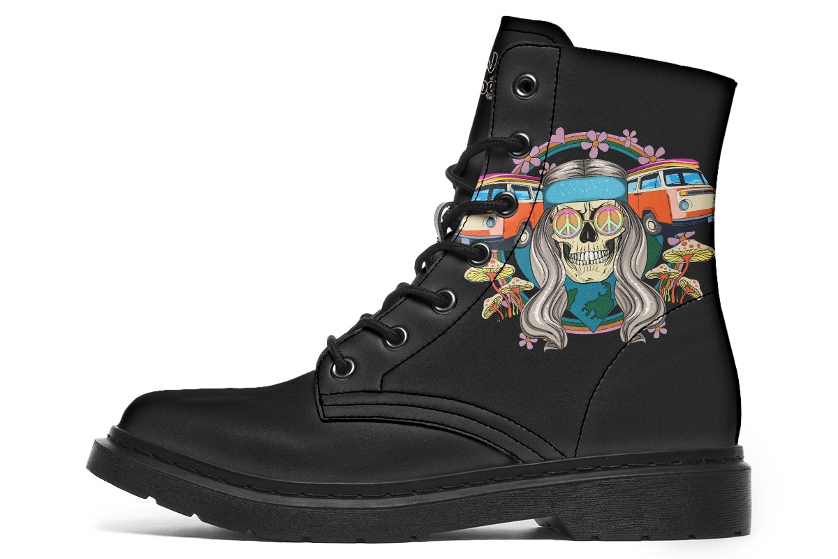 Hippie Skull Black