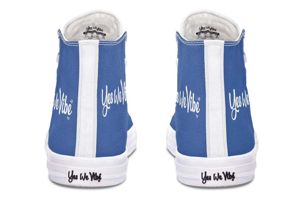 YWV Logo White Blue