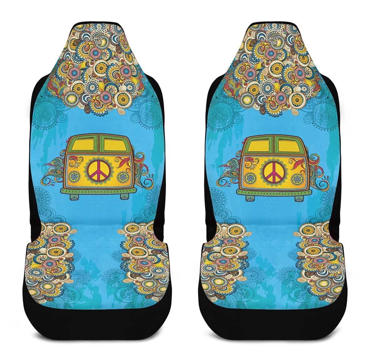 Hippie Van Mandala Blue