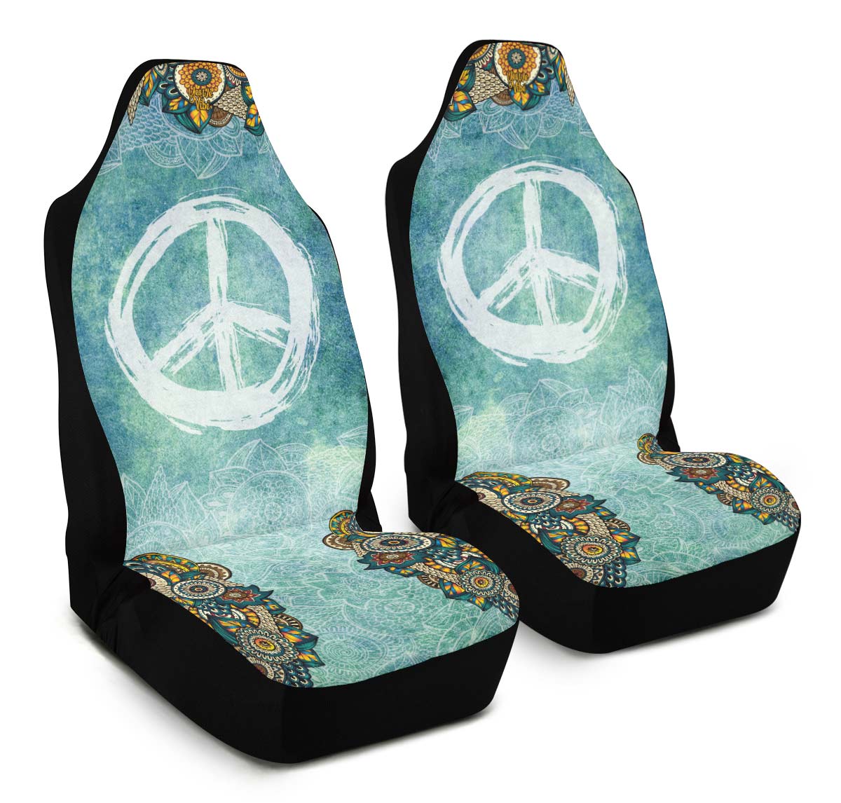 Peace Mandala Blue