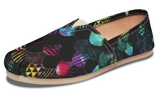 Colorful Dye Mosaic Art