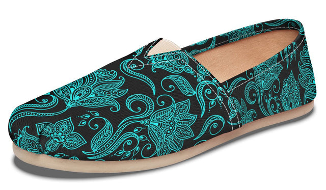 Aqua Mehndi Pattern