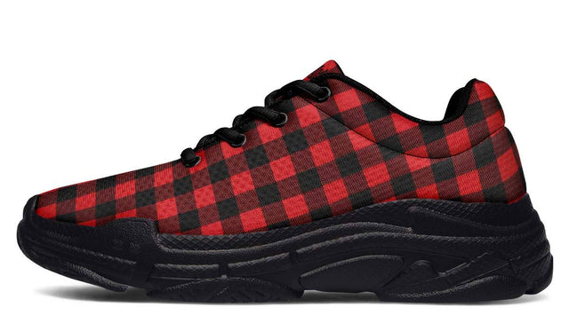 Checkered Black And Red