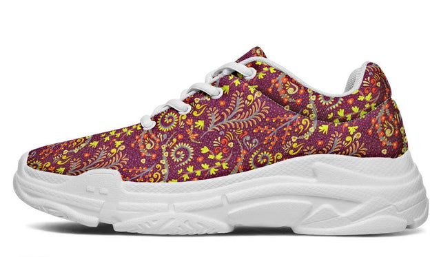 Flower Mandala Maroon
