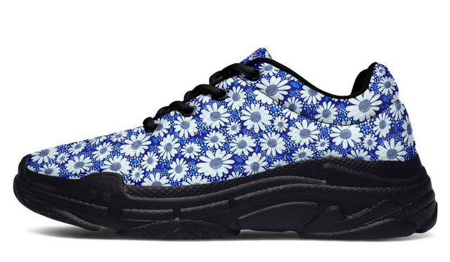 Flowerpattern Sky Blue