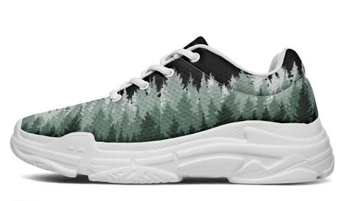 Greenery Pines Black