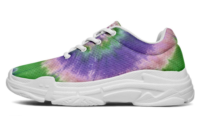 Purple Green Tiedye