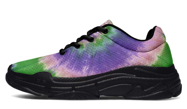 Purple Green Tiedye
