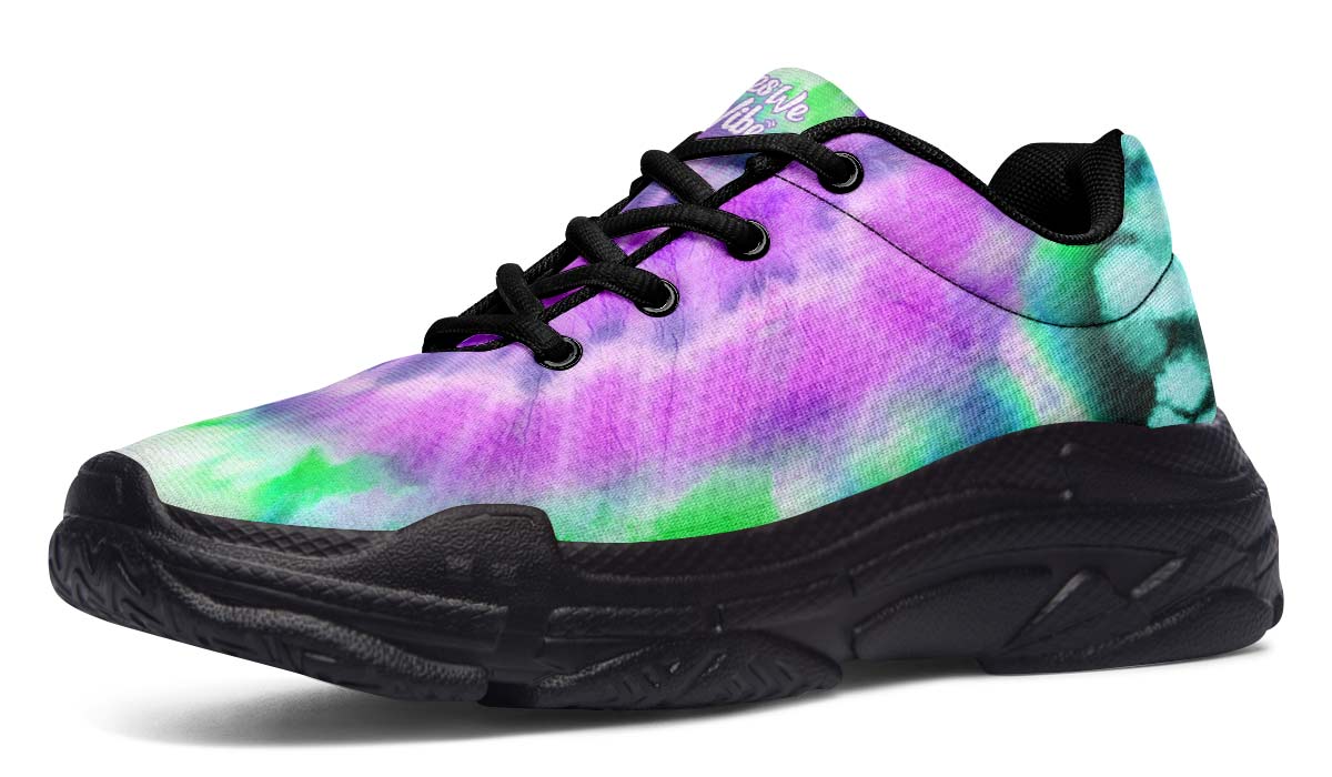 Tiedye Color Purple
