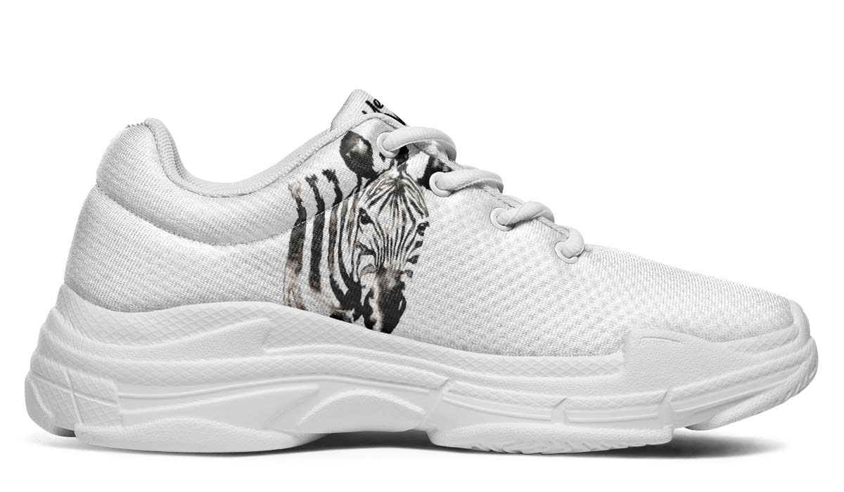 Watercolor Black Zebra