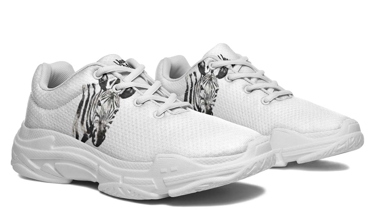 Watercolor Black Zebra