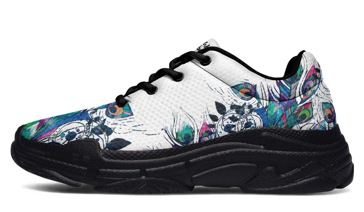 Watercolor Peacock Feather