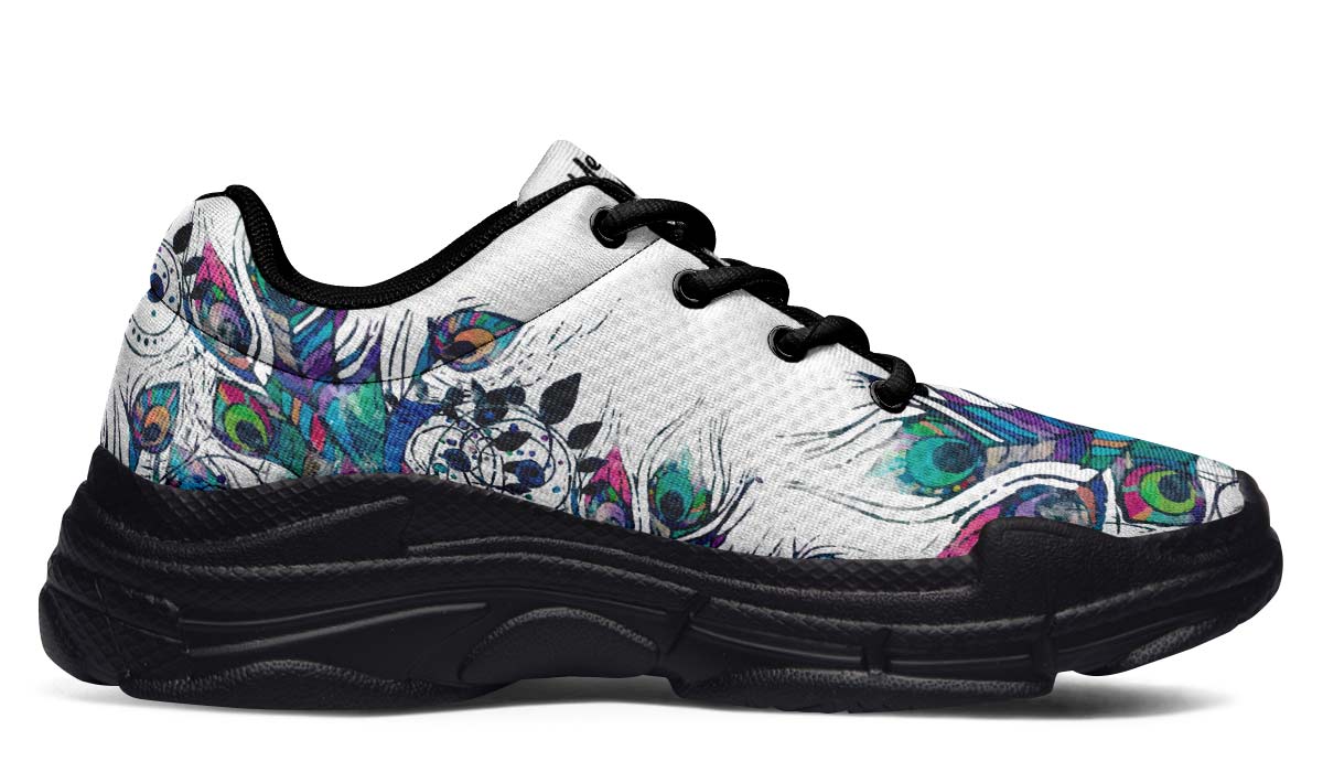 Watercolor Peacock Feather