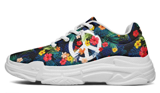 Peace Flower Tropical Colored