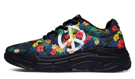 Peace Flower Tropical Colored