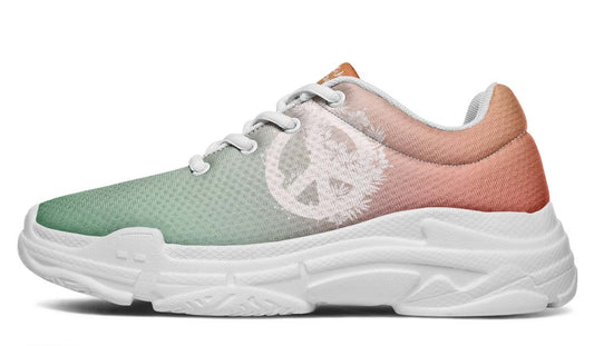 Peace Gradient Orange Blue