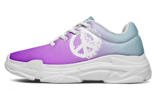 Peace Gradient Violet Blue