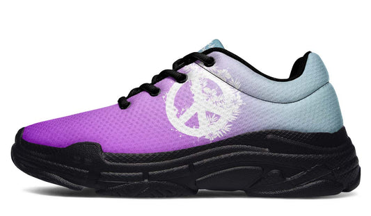 Peace Gradient Violet Blue