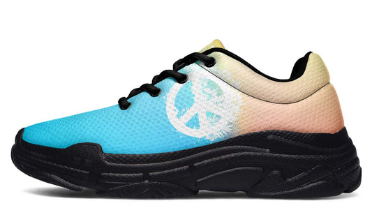 Peace Gradient Yellow Blue