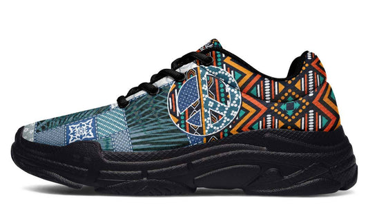 Peaceand Boho Flowerpattern